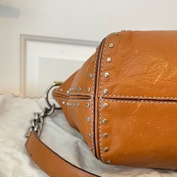 Michael Kors Brown Leather Shoulder Bag - Picture 3 of 7